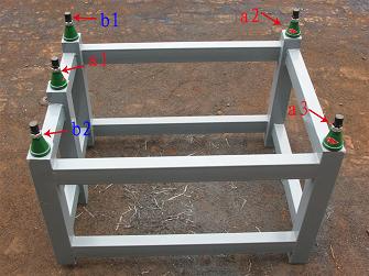 大理石平台水平精度调整方法