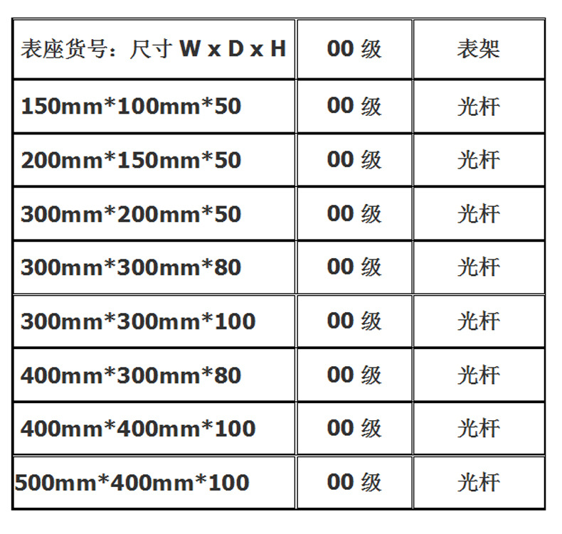 大理石高度计表座 千分表支架