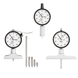 三丰Mitutoyo7210A带表深度计7222A深度表